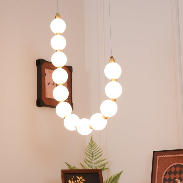 Pearl Necklace Chandelier