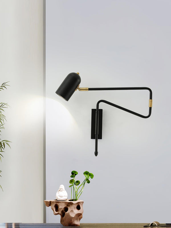 Adjustable Arm Reading Wall Lamp