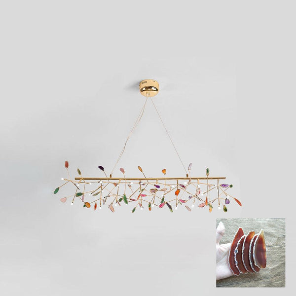 Agate Flake Chandelier