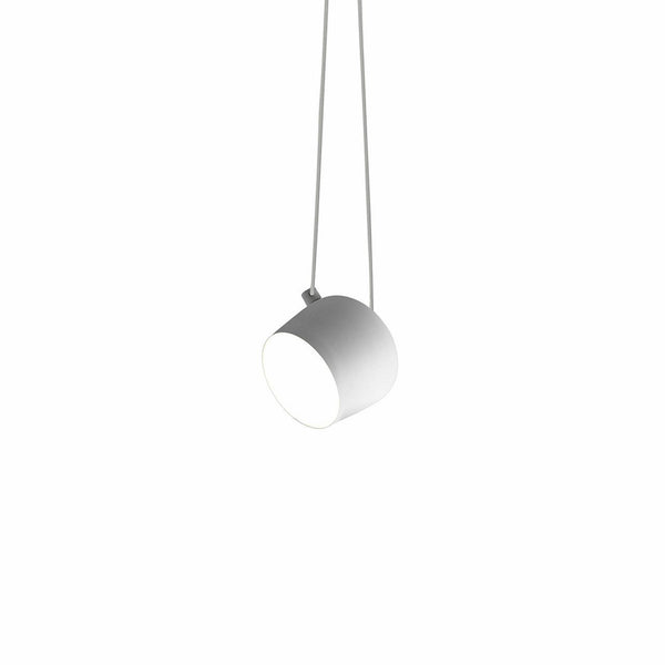 Modern Aluminum Pendant Light with Adjustable Aim, Integrated LED for Kitchen Island and Dining Room