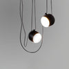 Modern Aluminum Pendant Light with Adjustable Aim, Integrated LED for Kitchen Island and Dining Room