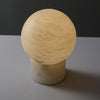 Alabaster Ball Table Lamp