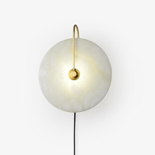 Alabaster Led Plug In Wall Lamp
