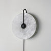 Alabaster Led Plug In Wall Lamp