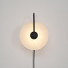 Alabaster Led Plug In Wall Lamp