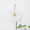 Alabaster Led Plug In Wall Lamp
