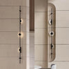 Alabaster Vertical Plug In Wall Sconce