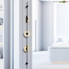 Alabaster Vertical Plug In Wall Sconce