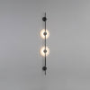 Alabaster Orb Vertical Wall Sconce
