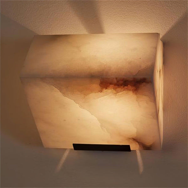 Alabaster Staircase Wall Lamp
