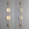 Alabaster Vertical Plug In Wall Sconce