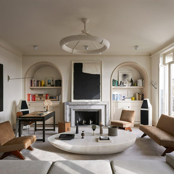 Alta Plaster Chandelier