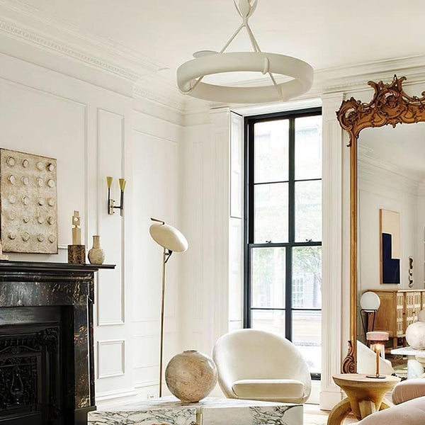 Alta Plaster Chandelier