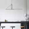 Angled Linear Pendant Light