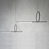 Angled Linear Pendant Light