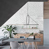 Angled Linear Pendant Light