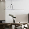 Angled Linear Pendant Light