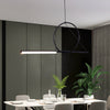 Angled Linear Pendant Light