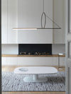 Angled Linear Pendant Light