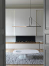 Angled Linear Pendant Light