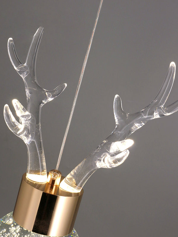 Antler Bubble Pendant Light