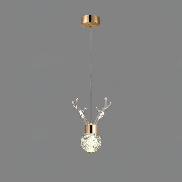 Antler Bubble Pendant Light