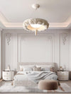 Artistic Carved Plaster Chandelier