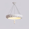 Artistic Carved Plaster Chandelier