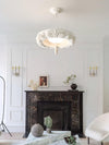 Artistic Carved Plaster Chandelier