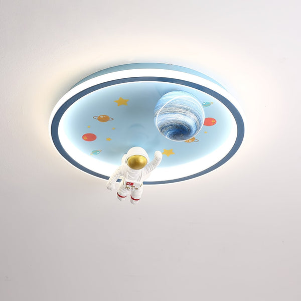 Astronaut Planet Ceiling Lamp