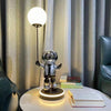 Astronaut And Planet Lamp