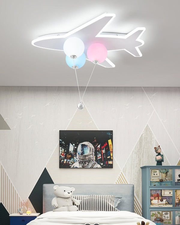 Balloon Airplane Ceiling Light