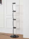 Bamboo Glass Floor Lamp