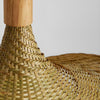 Bamboo Weave Hat Pendant Light