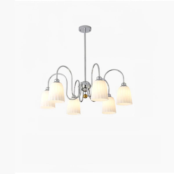 Bauhaus Pleated Chandelier