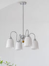 Bauhaus Pleated Chandelier