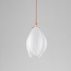 Ceramic Flower Pendant Light