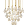 Ceramic Flower Pendant Light
