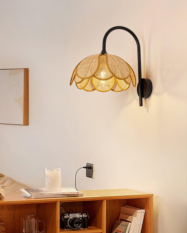 bloom-rattan-wall-lamp