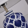 Blue And White Hope Table Lamp