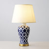 Blue And White Hope Table Lamp
