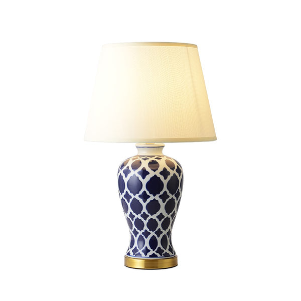 Blue And White Hope Table Lamp
