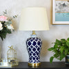 Blue And White Hope Table Lamp