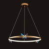 Blue Butterfly Chandelier