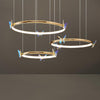 Blue Butterfly Chandelier