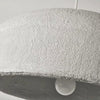 White Bottle Cap Pendant Light, Modern Minimalist Hanging Lamp for Kitchen Island and Dining Room