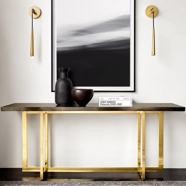 brass-cone-wall-lamp
