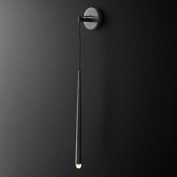 brass-cone-wall-lamp