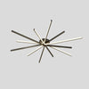 Brass Starbursts Ceiling Lamp