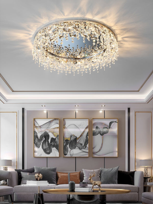 Butterfly Crystal Ceiling Light